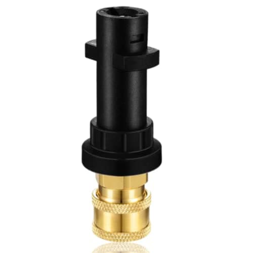 Image of HuYiGGZ Pressure Washer Adapter & Nozzles Connector Fitting Compatible with Karcher/Kärcher K Series K2, K3, K4, K5, K6, K7 High Pressure Washer (Pressure Washer Adapter)