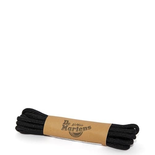 Image of Dr. Martens Round Shoe Laces, Black (Black), One Size