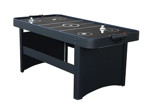 Image of Air League Deep Space 6ft Air Hockey Table - Powerful Mains Fan for Airflow - Accessores Inclueded