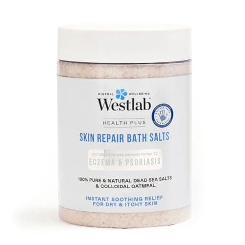 Image of Westlab Skin Repair Bath Salt 900g - Naturally derived Ingredients - for Dry & Sensitive Skin - Skin Barrier and Microbiome Friendly