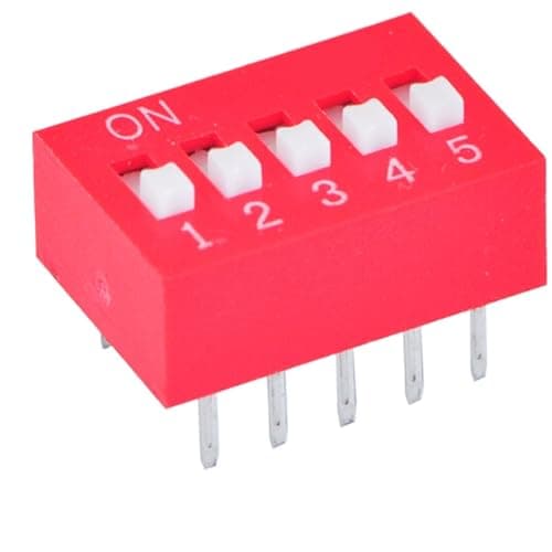 Image of Excessed type of DIP SWITCH (DSE-05R)