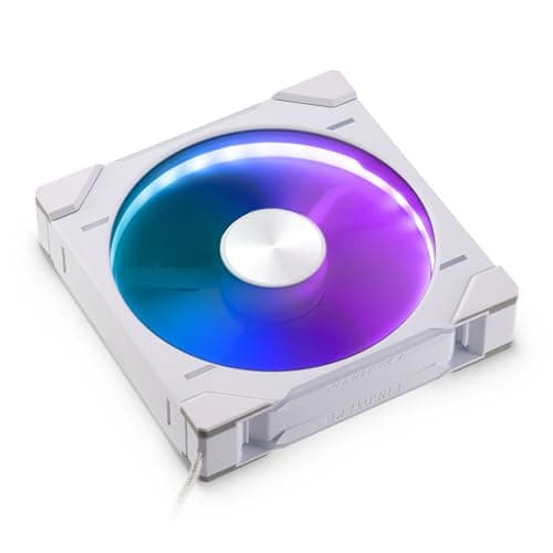 Image of Phanteks D30 Reverse Airflow 140mm D-RGB PWM Fan - White