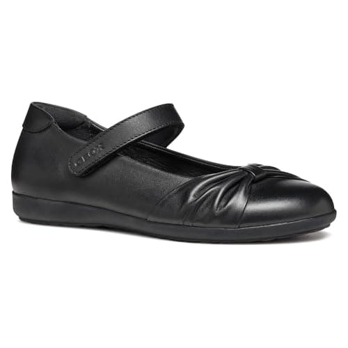 Image of Geox J IBERIDE Girl I, Girls’ Ballet Flat, Black,