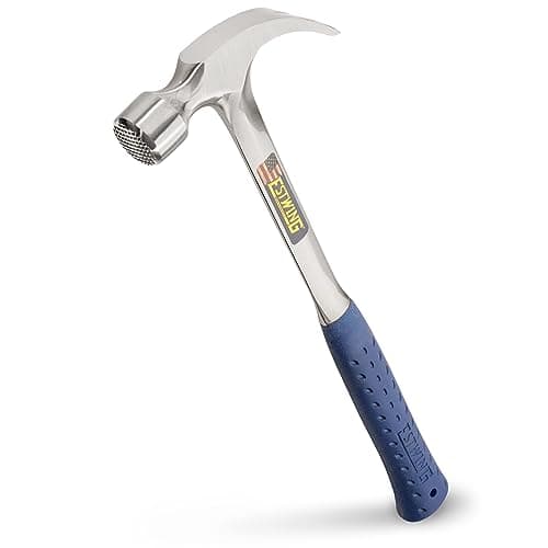 Image of Estwing E3-22CM 22oz 16-inch Milled Face Framing Hammer with Vinyl Shock Reduction Grip