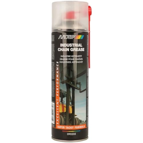 Image of 500ml, Industrial Chain Grease, High Performance Lubricant for Chains, Gears & Moving Parts, Long Lasting, Water Resistant, High Adhesion, Reduces Friction & Wear in Industrial Machinery