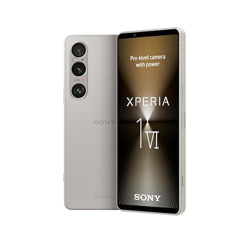 Image of Sony Xperia 1 VI - 6.5 Inch 19.5:9 FHD+ HDR OLED - 120Hz Refresh rate - Triple lens - Android 14 - SIM free - 256GB Storage - IP65/68 rating - Dual SIM hybrid 1-36 months warranty - Platinum Silver