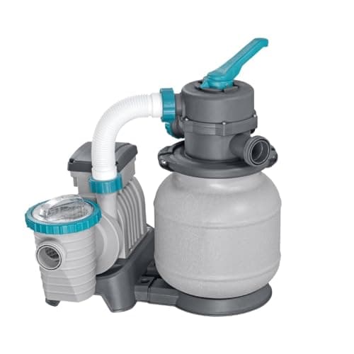 Image of Bestway 1,500 gal Sand Filter Pump – Above Ground Pool Sand Filter, Compatible with Filter Balls
