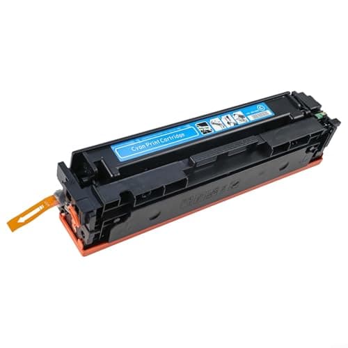 Image of Crabop Toner Cartridge for HP 202A 202X CF500AM, 4-Pack CMYK High Yield Set, Easy Install ABS Build for Color for LASERJET Pro M254dw M281fdw Office(Blue)