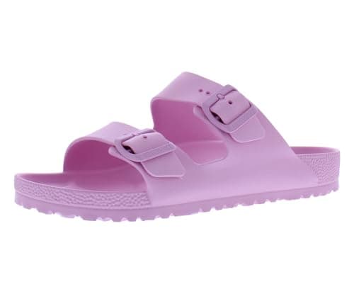 Image of Birkenstock Arizona Eva Narrow Unisex Shoes Size 4, Color: Fondant Pink-Pink