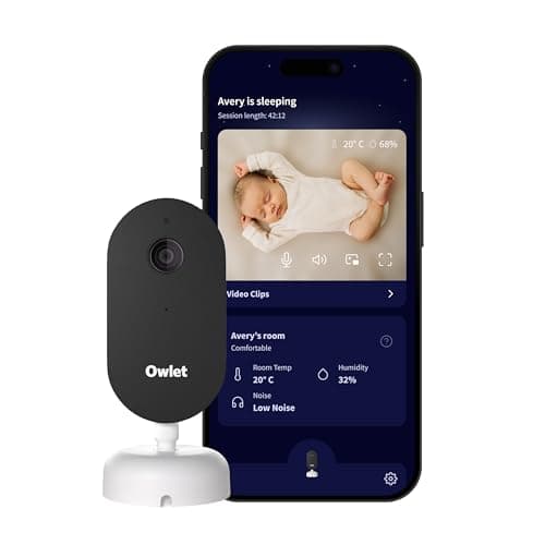 Image of Owlet Dream Sight™ – Smart HD Video Baby Monitor with 2K Camera, Cry, Motion & Sound Alerts, Temp + Humidity Monitoring, Secure WiFi, 2-Way Talk, Compatible with Dream Sock