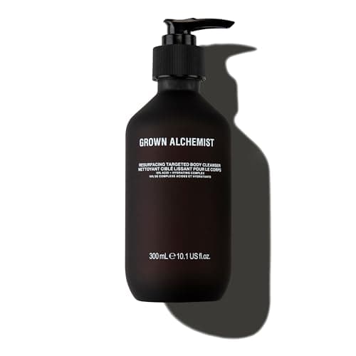 Image of Grown Alchemist Keratosis Pilaris Treatment Body Wash, Glycolic Acid, Salicylic Acid & Lactic Acid Body Scrub, Unclogs Pores, Smooths KP Bumps, Resurfacing Targeted Body Skin Care
