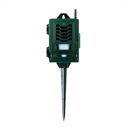 Image of Pestbye® Ultrasonic Smart Link Cat Repellent System - Solar Powered Motion Activated & Waterproof - The Ultimate in Cat Repellers with Ground Stake