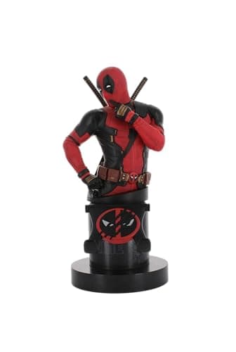 Image of Cableguys Marvel Deadpool 3 Controller Holder & Phone Stand - Gaming Accessories for Room and Desk Setup, Compatible with Xbox, PlayStation & Most Standard Game Controllers