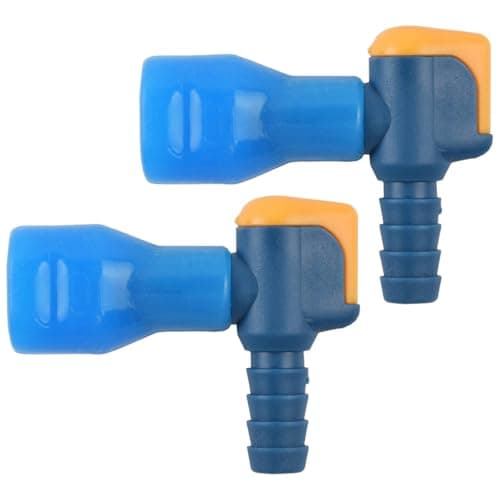 Image of ChainYao 2-Pack 90 Degree Bite Valve Replacement, Mouthpiece for Hydration Packs. Fits CamelBak Water Bladders & Most Hydration Backpacks.