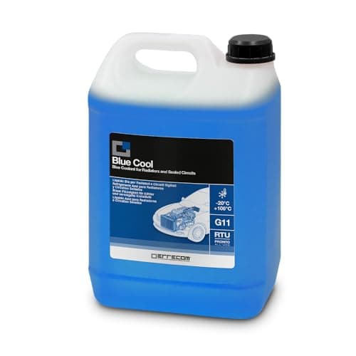 Image of ERRECOM Blue Cool, Blue Coolant and Antifreeze -20°C/+106°C, Formulation with Nap Free inhibitor package, G11, Ready to Use, 5 Litre