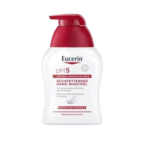 Image of Eucerin pH5 Hand Wash Oil for Sensitive Dry Skin 250ml Oil