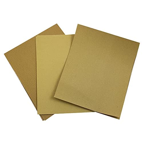 Image of Dekton Assorted Sandpaper-10 assorted coarse, medium and fine sheets| Suitable for working on rough walls, plastics, wood| Includes Coarse 40 grit, Medium 80 grit, Medium/Fine 120 grit sheets