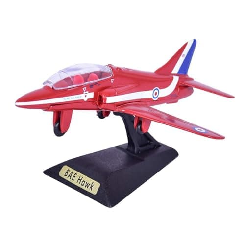 Image of BAE Hawk Red Arrows Sky Wings Die-Cast Model Approx 1:100 Scale with Authentic Details