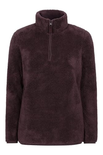 Image of Mountain Warehouse Teddy II Womens Fleece Brown Women's Size 14