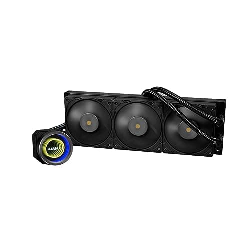 Image of Lian Li Galahad II Trinity Performance AIO 360mm CPU Water Cooler - Black with Triple PWM Fans, Enhanced Cooling Efficiency, and ARGB Compatibility