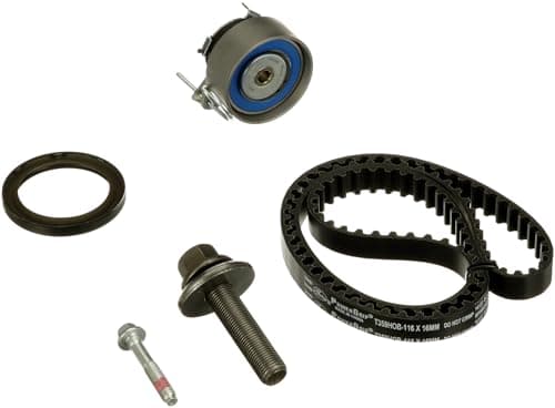 Image of GATES Timing Belt Set K02T359HOB Number of Teeth 116 16 mm 1105 mm