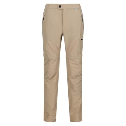 Image of Regatta Men's Highton Zip Off Walking Trousers Beige