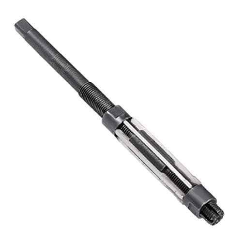 Image of sourcing map Adjustable Hand Reamer 12.75-13.75mm High Speed Steel H8 6 Straight Flutes Milling Cutter Tool Metric Reaming Drill Bit for Metal
