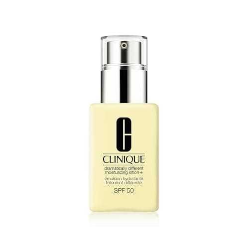 Image of Clinique Dramatically Different Moisturizing Lotion + SPF 50 for Dry To Dry Combination Skin Types | Hydrating + Sun Protection