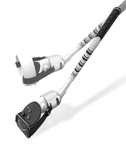 Image of BRICOK Aluminium Alloy VR Golf Club Attachment for Meta Oculus Quest 3/Quest 2/Meta Quest 3S Unblock Signal Aluminum VR Golf Club Attachment 1:1 Molded Controller Adapter & Fixed Plate (Black)