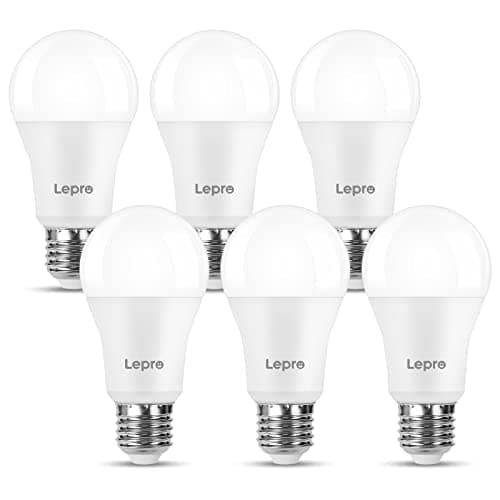 Image of Lepro E27 Screw Bulbs 100W Equivalent, Warm White 2700K E27 LED Bulb, 13W 1520LM Edison Screw LED Light Bulb Super Bright, Energy Saving Light Bulbs, Non Dimmable, Pack of 6