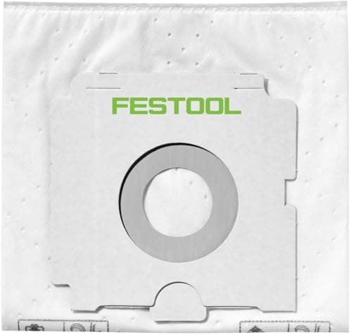Image of Festool 500438 SELFCLEAN Filter Bag SC FIS-CT SYS/5, White, Set of 5 Pieces