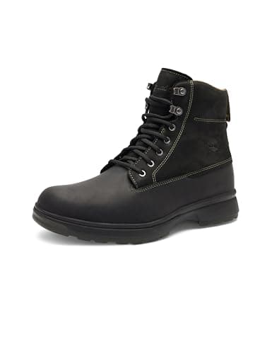 Image of Timberland Men's Atwells Ave WP Boot Fashion, Jet Black, 8 UK