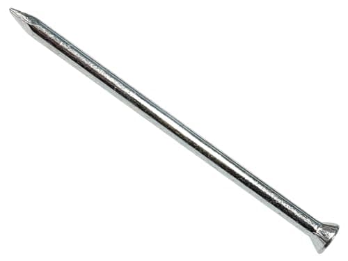 Image of Forgefix Don Quichotte Medium Gauge Masonry Nail, Zinc Galv. 3.0 x 70mm (Box 100), for Fastening Cabling, Timber Form Work etc. in Masonry Applications