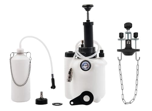 Image of DHA 3L Brake Bleeder Kit One Man Brake Bleeding Kit for Car Motorcycle, Manual Brake Fluid Pressure Pump with 1L Bottle