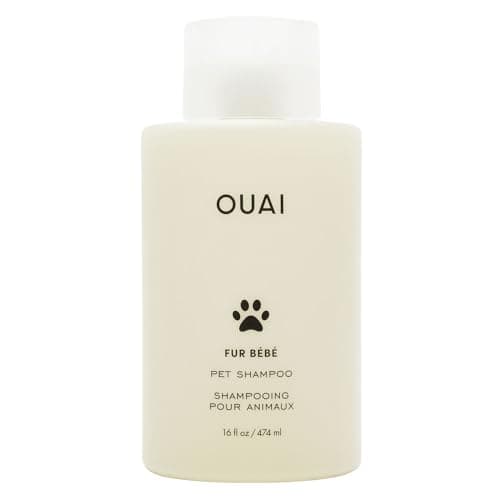 Image of OUAI Dog Shampoo, Mercer Street Scent - Fur Bébé Pet Shampoo and Coat Wash for Hydrating, Cleansing and Adding Shine to Pet Hair - Pet Supplies by OUAI, 474ml