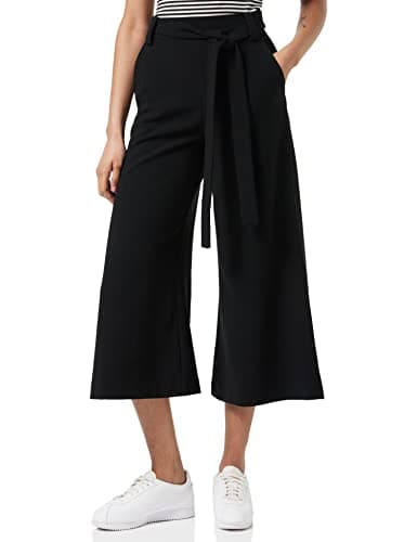 Image of French Connection Whisper Ruth Belted Culottes,Black,16