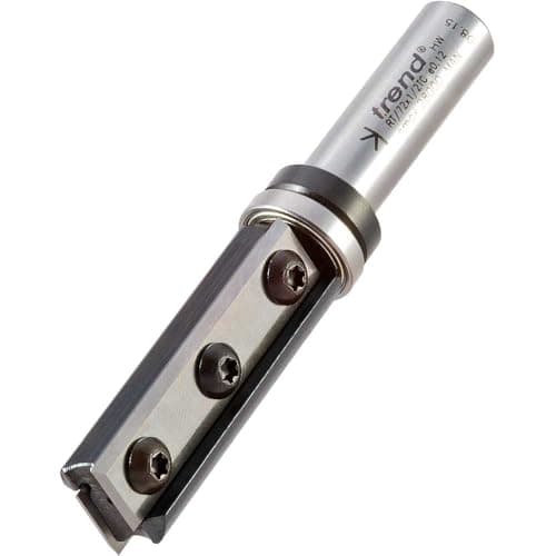 Image of Trend Professional Rota-Tip Profiler Two Flute Router Cutter, 1/2 Inch Shank, 19.1mm Cut Diameter & 50mm Cut Length, RT/72X1/2TC
