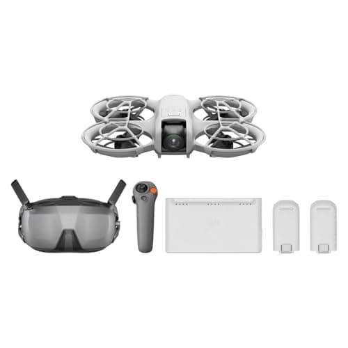 Image of DJI Neo Motion Fly More Combo, Mini Drone with 4K UHD Camera for Adults, 135g Self Flying Drone that Follows You, Palm Takeoff, Subject Tracking, QuickShots, with RC Motion 3 and 3 Batteries