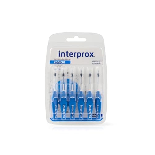 Image of Interprox 4G Interdental Brushes Blue Conical Pack of 6