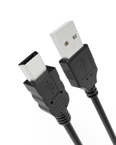 Image of Bicmice Microphone Cord Compatible with Blue Yeti,Snowball iCE USB Mic USB A to Mini-B USB Cable for Blue Yeti Microphone-3.3Ft/1M.