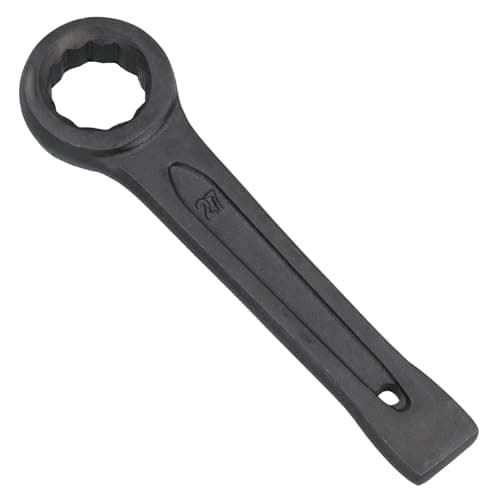 Image of AB Tools 27mm Slogging Box End Striking Ring Wrench Spanner Bi-Hex 12 Sided Metric