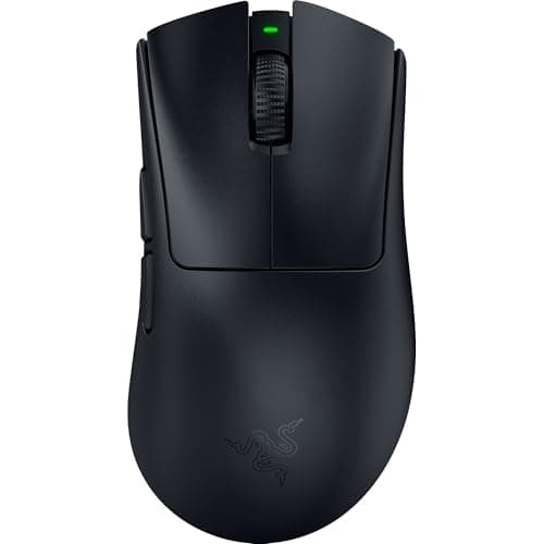 Image of Razer DeathAdder V4 Pro - Ultralight Wireless Ergonomic Esports Mouse - 56g - 2.4Ghz Hyperspeed - Focus Pro 45K Sensor - 8K Hz Polling - Optical Switches Gen-4 - PC/Mac | Black
