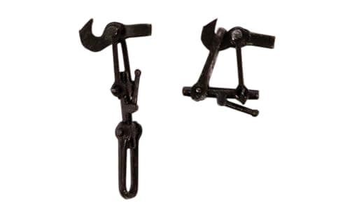 Image of Hornby R7200 Small Coupling Assembly (Pack of 4) - Spare Parts and Train Accessories for Hornby OO Gauge Model Railway Sets, Coupling and Modelling Tools - Scale 1:76