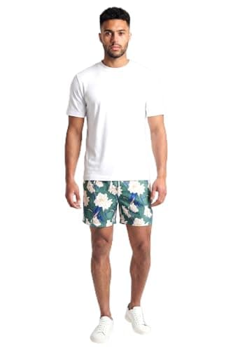 Image of BOSS Men's Swim Shorts, Open Green 350, L