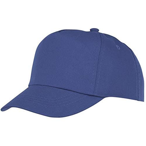 Image of Bullet Feniks 5 Panel Cap Blue One Size Cotton Twill Embroidered Eyelets Fabric Hook and Loop Fastener