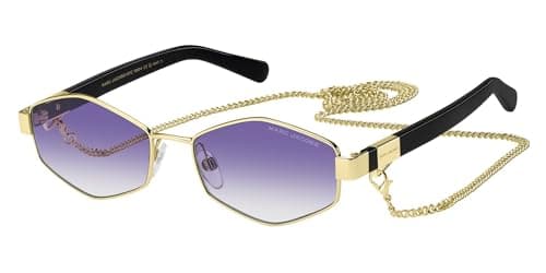 Image of GAFAS THE MARC JACOBS - MODELO: MARC 496/S C: GOLD VIOLET EYE SIZE: 55 BRIDGE SIZE: 17 / POLARIZED: N