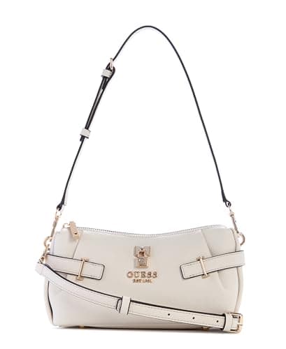 Image of GUESS cross body bag shoulder bag Yesba Mini Top Zip Bag Cream White creme-white