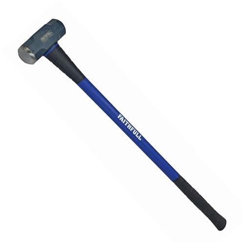 Image of Faithfull FAIFG7 Fibreglass Sledge Hammer 3.18kg (7lb) Non Slip Handle