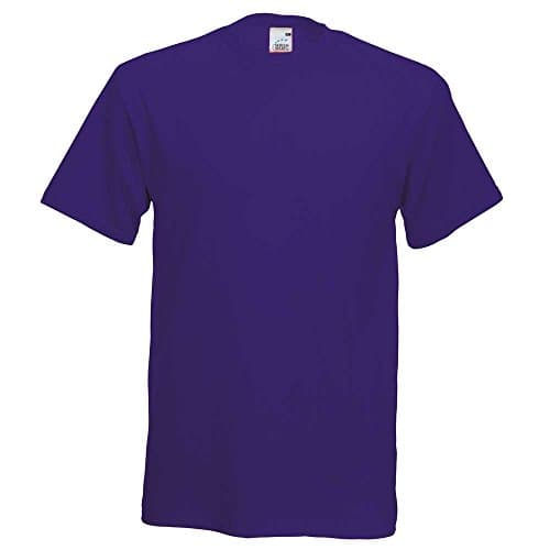 Image of Fruit of the Loom Mens Screen Stars Original Full Cut Short Sleeve T-Shirt