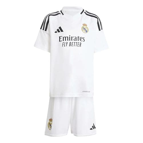 Image of adidas Real Madrid Kids Home Mini Kit 2024/25, White, 2T
